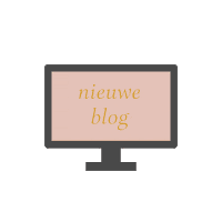 New Blog Post Sticker by Bregje Boer Sprankelend Schrijfwerk