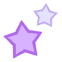 Star Moving Sticker