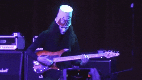 Buckethead GIF