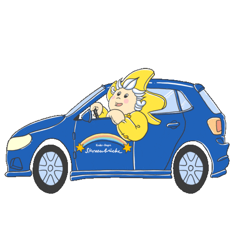 Car Driving Sticker by Sternenbruecke