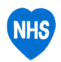 National Health Service Care Sticker by Matt Joyce