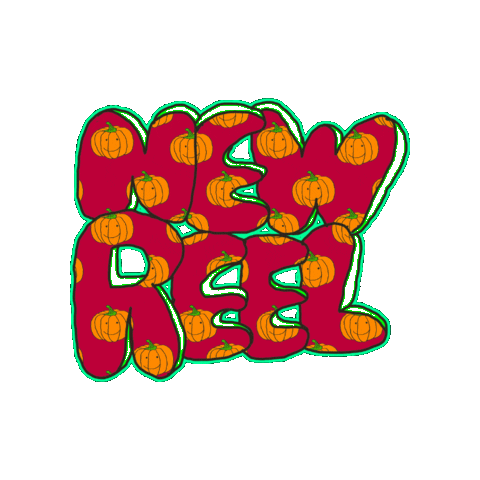 Artandflowersbyrebecca giphygifmaker halloween fall orange Sticker