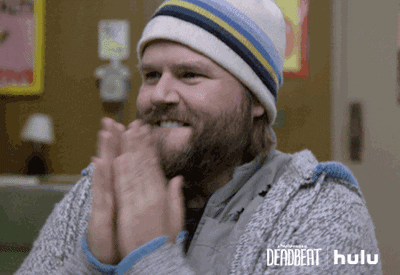 excited tyler labine GIF by HULU