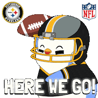 Game Day Football Sticker by Pudgy Penguins