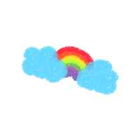 Rainbow Sky Sticker