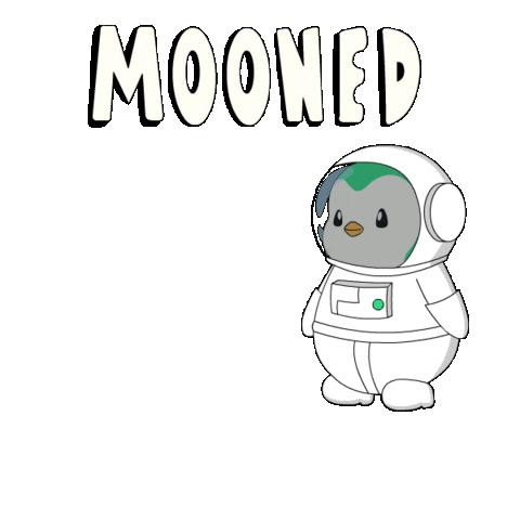 Space Landing Sticker by Abster