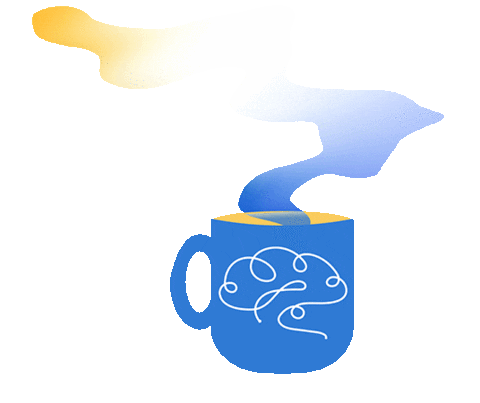 Steaming Mental Health Sticker by Calmsie