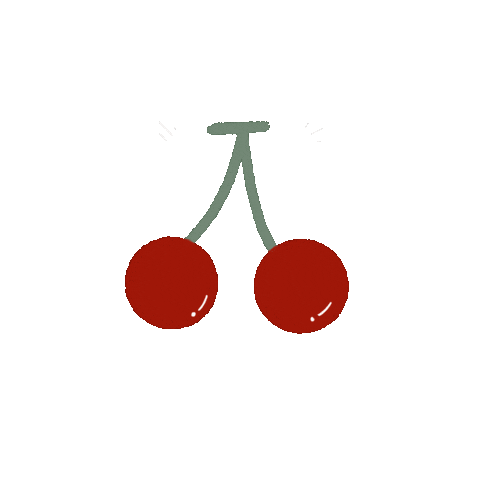 Fruit Cherry Sticker