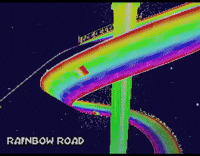 Super Mario Space GIF