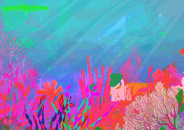 discovery channel neon GIF by Shark Week