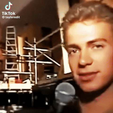 Smirk Hayden GIF by Harborne Web Design Ltd