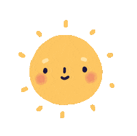 Happy Sun Sticker by Miss Jotun