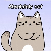 No Way Arms Crossed GIF by MESA My Emotional Support Animal