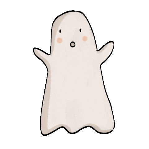 Halloween Ghost Sticker by Artips Factory