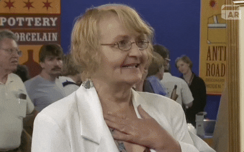 Good News Thank You GIF by ANTIQUES ROADSHOW | PBS