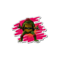 Turtle Cowabunga Sticker by Teenage Mutant Ninja Turtles Movie