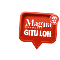 magnagraphic design agency graphic designer Sticker