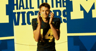 Go Blue Michigan Football GIF by Michigan Athletics