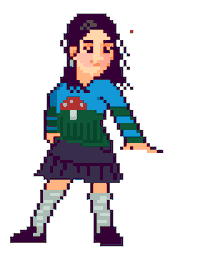 Character 8Bit Sticker