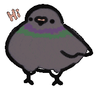 Bird Pigeon Sticker