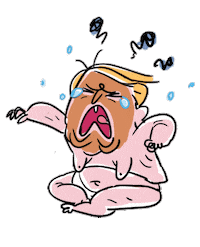 Baby Trump Sticker