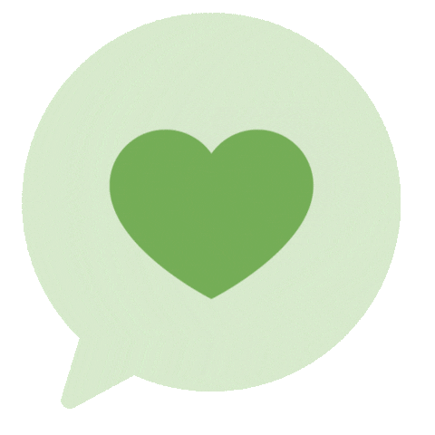 CincinnatiChildrens giphyupload heart green heart heart bubble Sticker