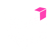 sitevkostce pink brand rubiks cube svk Sticker