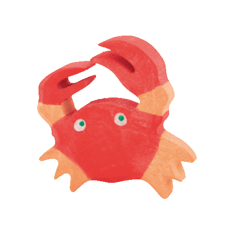 Crab Krebs Sticker by goki