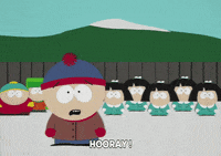 happy eric cartman GIF by South Park 