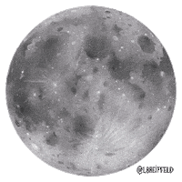 Moon Luna Sticker