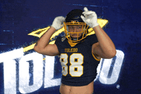 Toledo Football Tight End GIF by Toledo Rockets