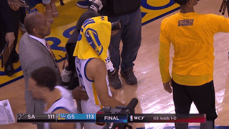 golden state warriors friends GIF by NBA