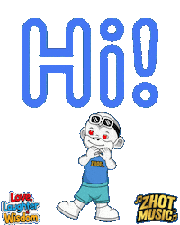 Waving Hand Hello Wave Sticker by Zhot