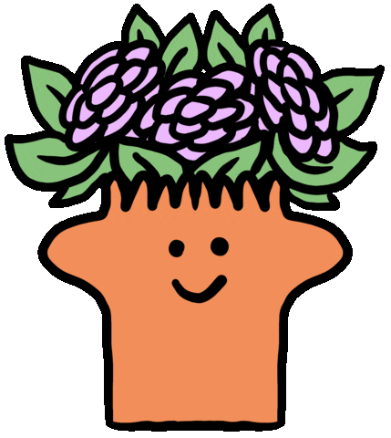 Flower Smiling Sticker by Ruppert Tellac
