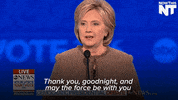 star wars hillary GIF by NowThis 