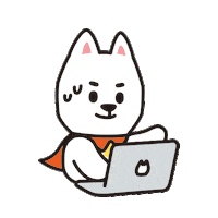 Dog Working Sticker