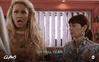 hell yeah polly GIF by ClawsTNT