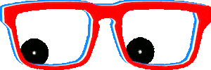 glasses eyewear Sticker by ASD Scacchi Catania