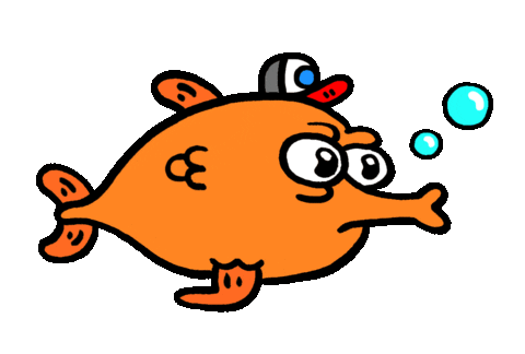 Under Water Sea Sticker by Russell Taysom