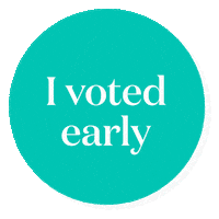 Politics Voting Sticker by theSkimm