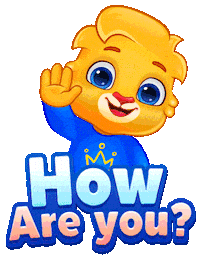 Whats Up Hello Sticker by Lucas and Friends by RV AppStudios