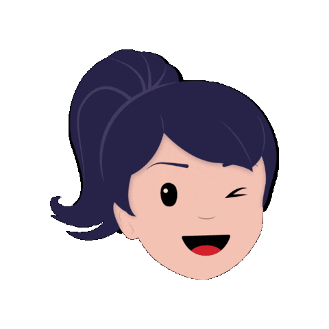 Liberty_Kurnia giphygifmaker happy smile girl Sticker