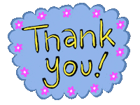 Thank You Very Much Sticker by Debbie Ridpath Ohi