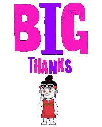 Much Love Many Thanks Sticker by Zhotcita