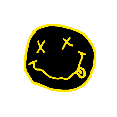 Kurt Cobain Smile Sticker by Spotify México