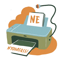 HULLADEKMENTES green office earth paper GIF