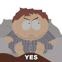 Eric Cartman Yes Sticker by South Park