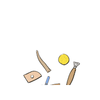 LAtelierGenevieve pottery ceramics ceramique poterie Sticker