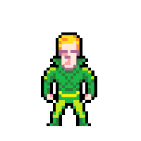Pixel Fight Sticker
