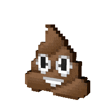 Pixel Bouncing Sticker by Anthony Antonellis